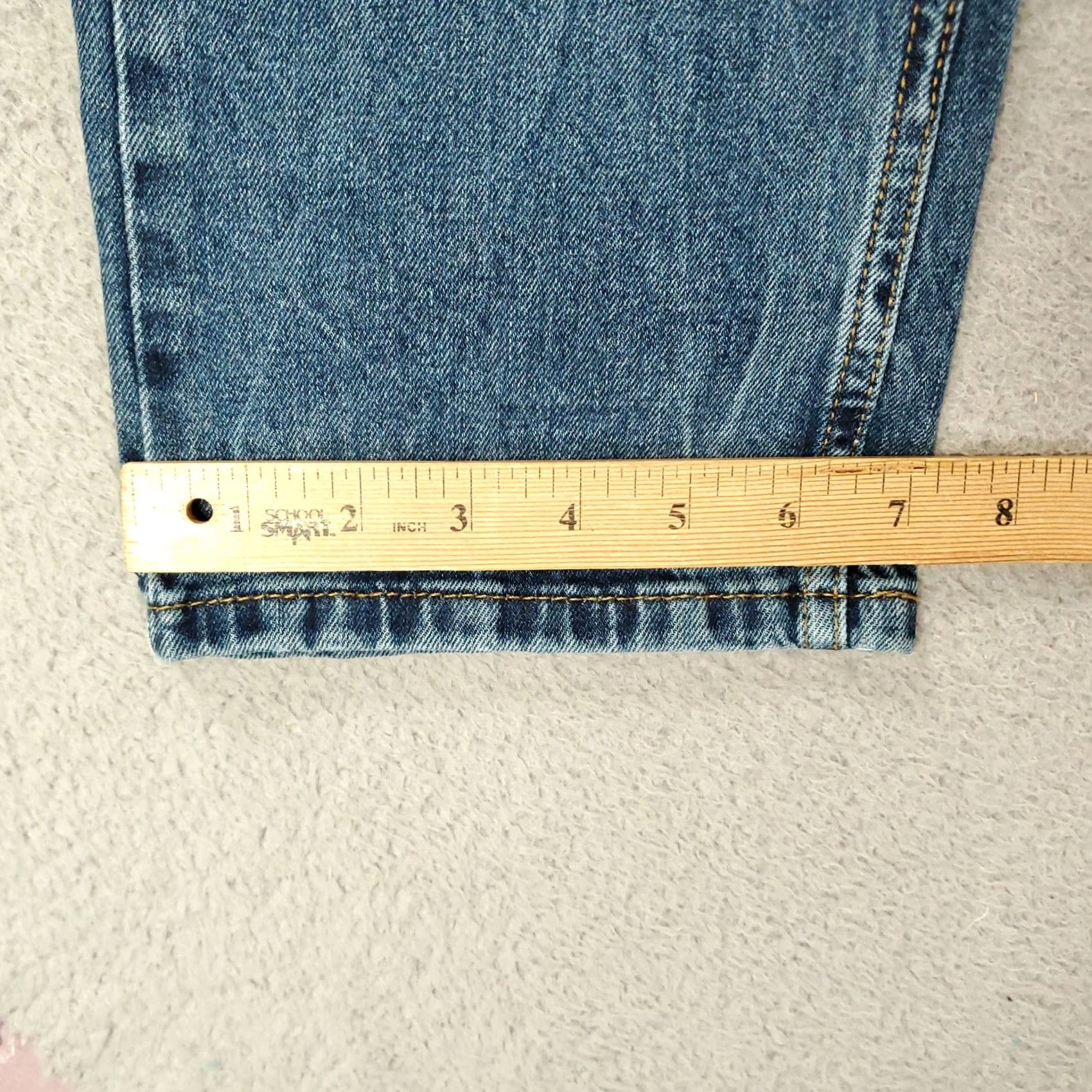 Levi's Levi's 514 Jeans Mens 31x30 Blue Denim Straight Fit Comfort Stretch Regular 5-Pocket Size US 31 - 5 Thumbnail