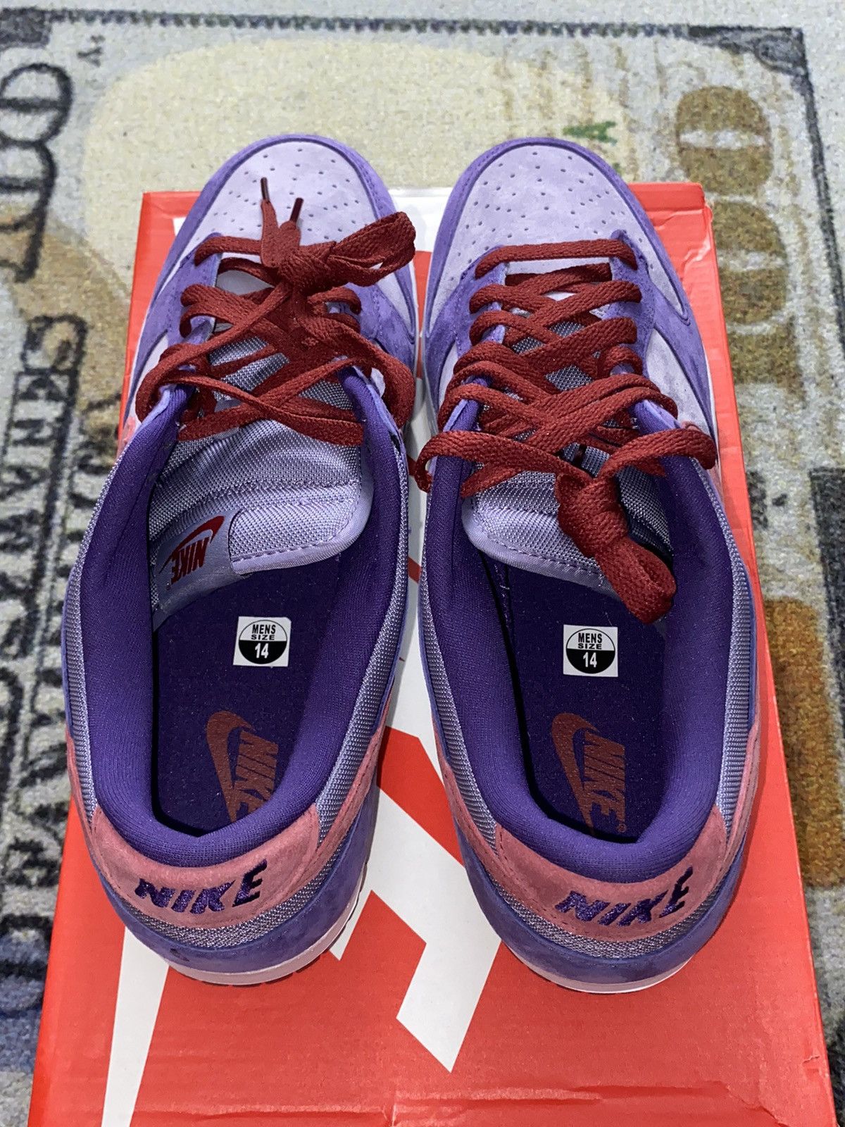 Nike Nike Dunk Low Plum Size US 14 / EU 47 - 6 Thumbnail