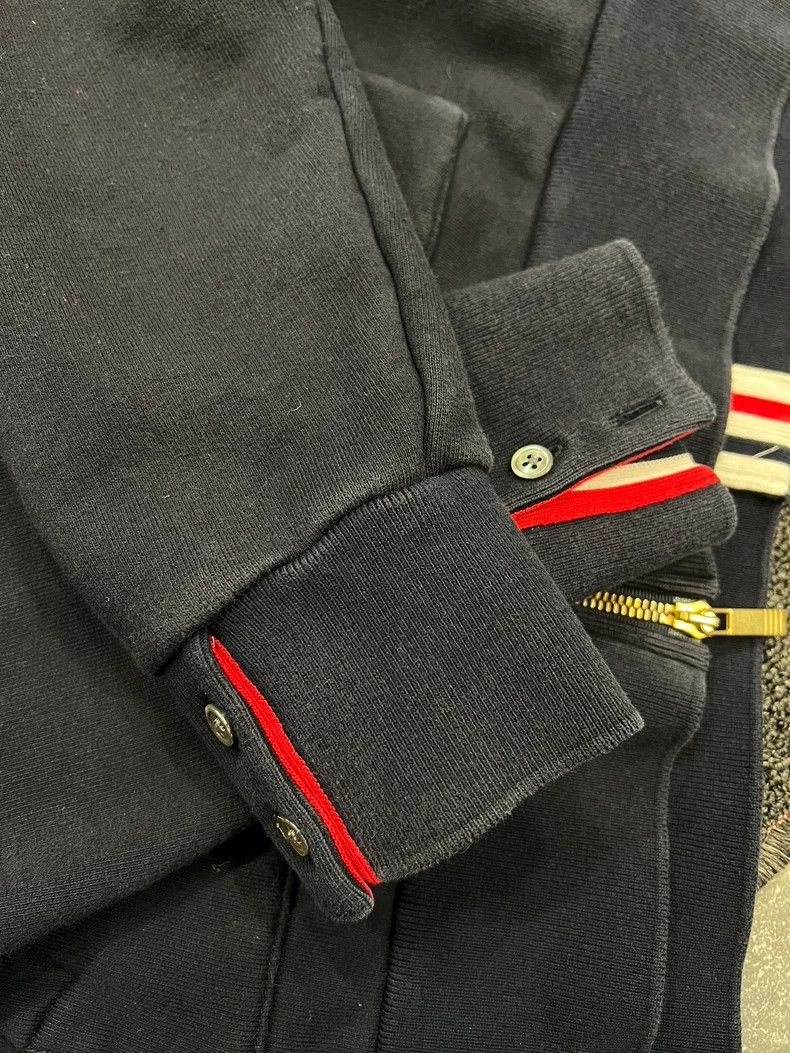 Thom Browne Thom Browne size2 Mid back striped zipper hoodie Size M / US 6-8 / IT 42-44 - 8 Thumbnail