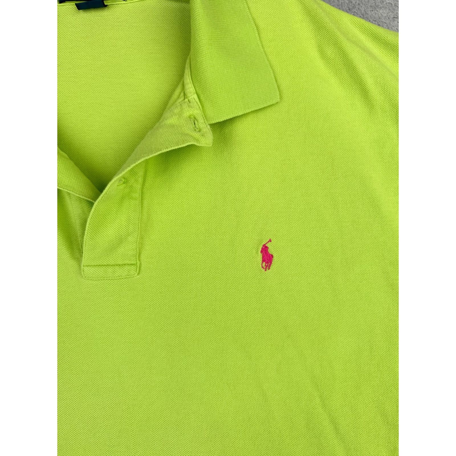 Ralph Lauren VINTAGE Ralph Lauren Polo Shirt Big 2X Green 100% Cotton Polo Shirt Mens Polo 2XL XXL Green 100% Cotton Modern American Sports Polo Shirt Size US XXL / EU 58 / 5 - 6 Thumbnail