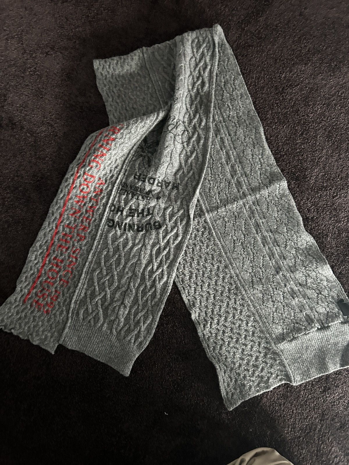 Raf Simons RAF SIMONS AW18 SCARF Size ONE SIZE - 1 Thumbnail