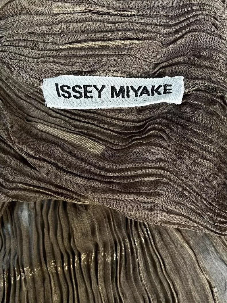 Issey Miyake Issey Miyake Mainline wicker pleated long sleeve 2504-Nexta Size US L / EU 52-54 / 3 - 2 Thumbnail