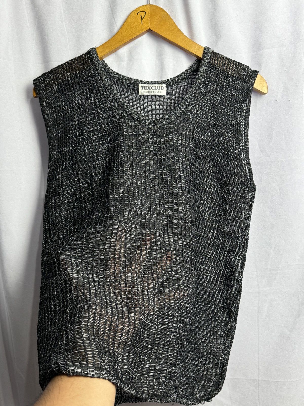Hysteric Glamour × If Six Was Nine × Japanese Brand Open Knit Vest Texclub Ifsix lgb style Size US M / EU 48-50 / 2 - 1 Thumbnail