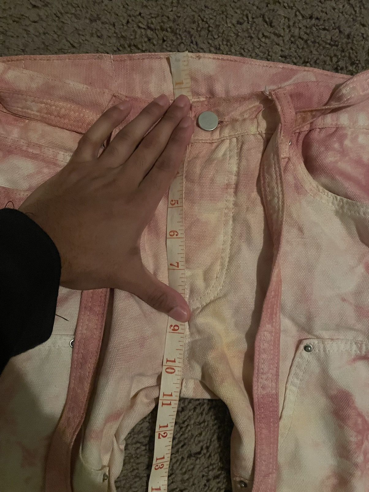 Other Tie - Dye Pink Rip-Away Denim Size US 29 - 3 Thumbnail