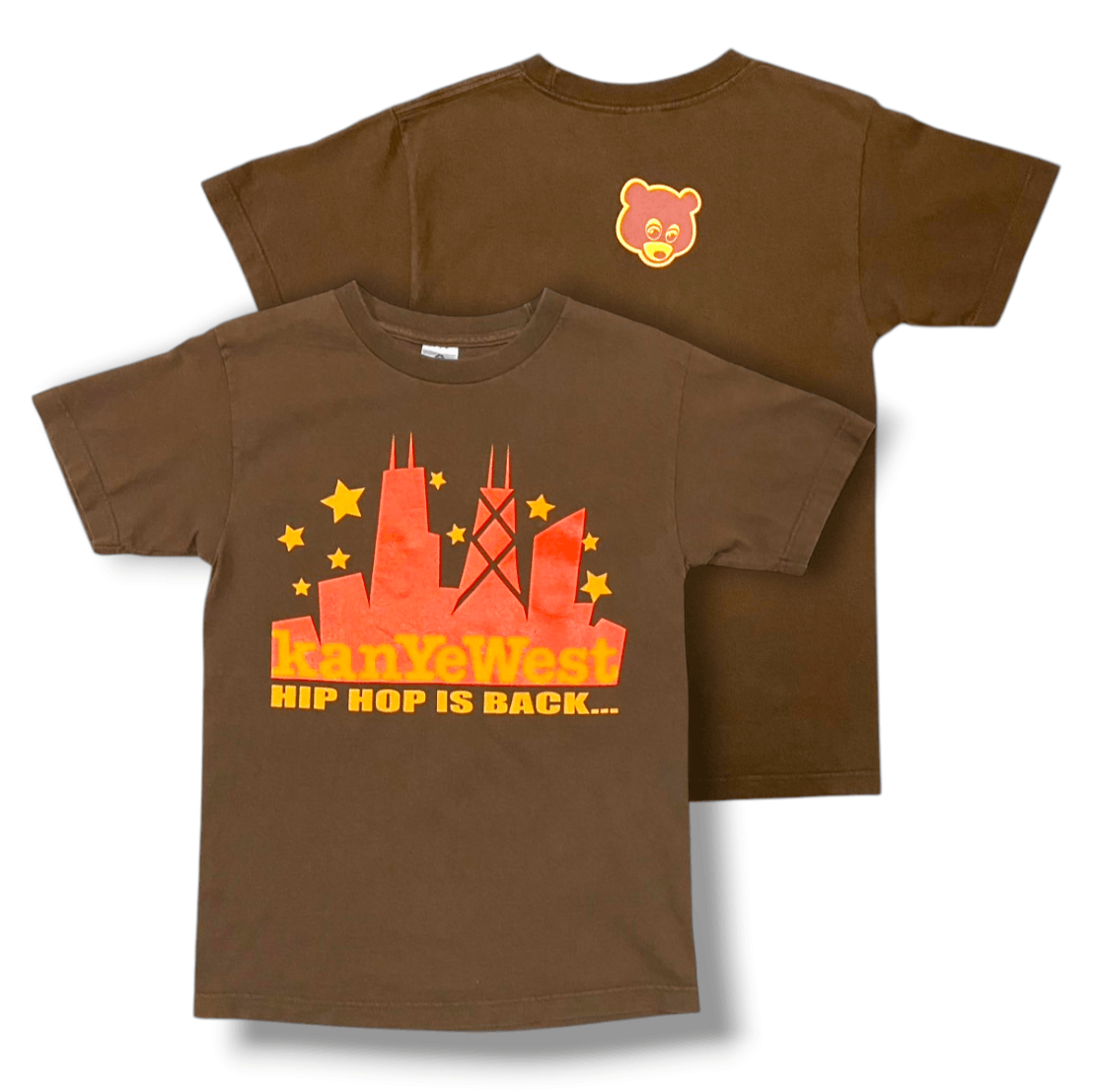 Kanye West × Rap Tees × Vintage Vintage 2003 Kanye West Hip Hop Is Back TEE Size US S / EU 44-46 / 1 - 1 Thumbnail