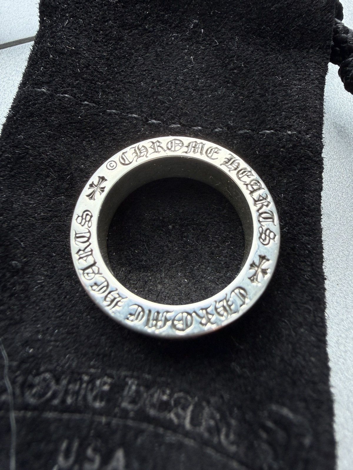 Chrome Hearts Brand New Chrome Hearts Dagger Plus Ring SIZE 6 Size ONE SIZE - 14 Thumbnail