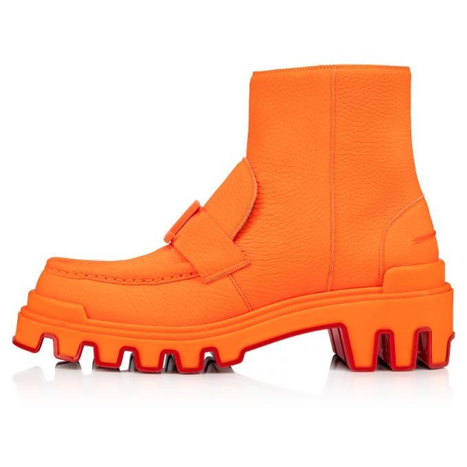 Christian Louboutin o1bcso1str1024 Ci Moc Booty in Orange Size US 10 / EU 43 - 1 Thumbnail
