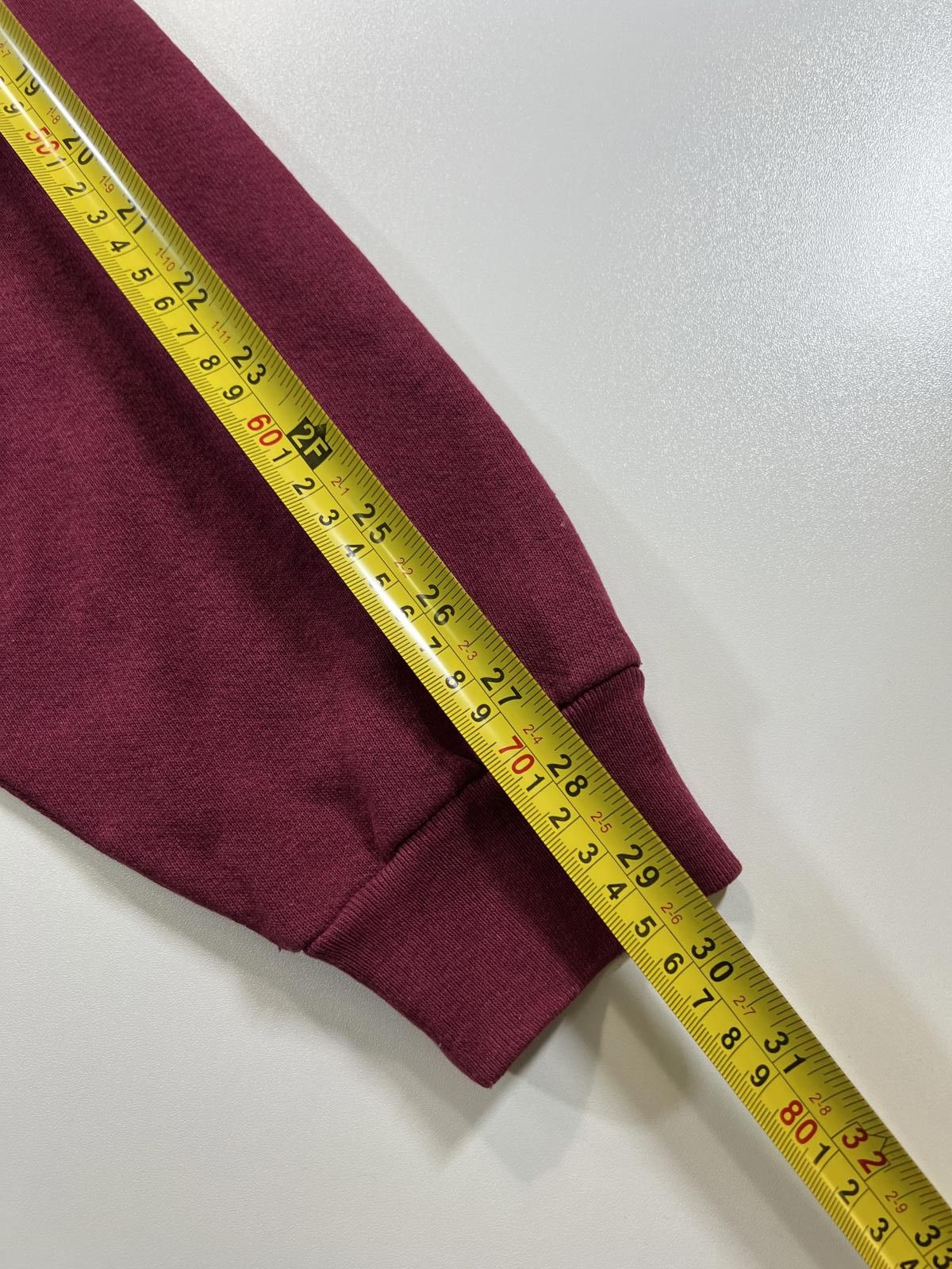 Guess Guess Vintage Maroon Sweatshirt with Embroidered Logo M Size US M / EU 48-50 / 2 - 6 Thumbnail