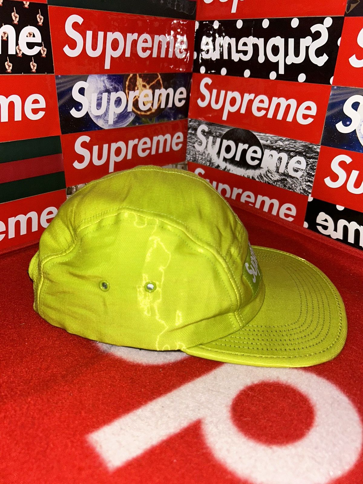 Supreme Supreme Liquid Silk Camp Cap FW18 VNDS Size ONE SIZE - 3 Thumbnail
