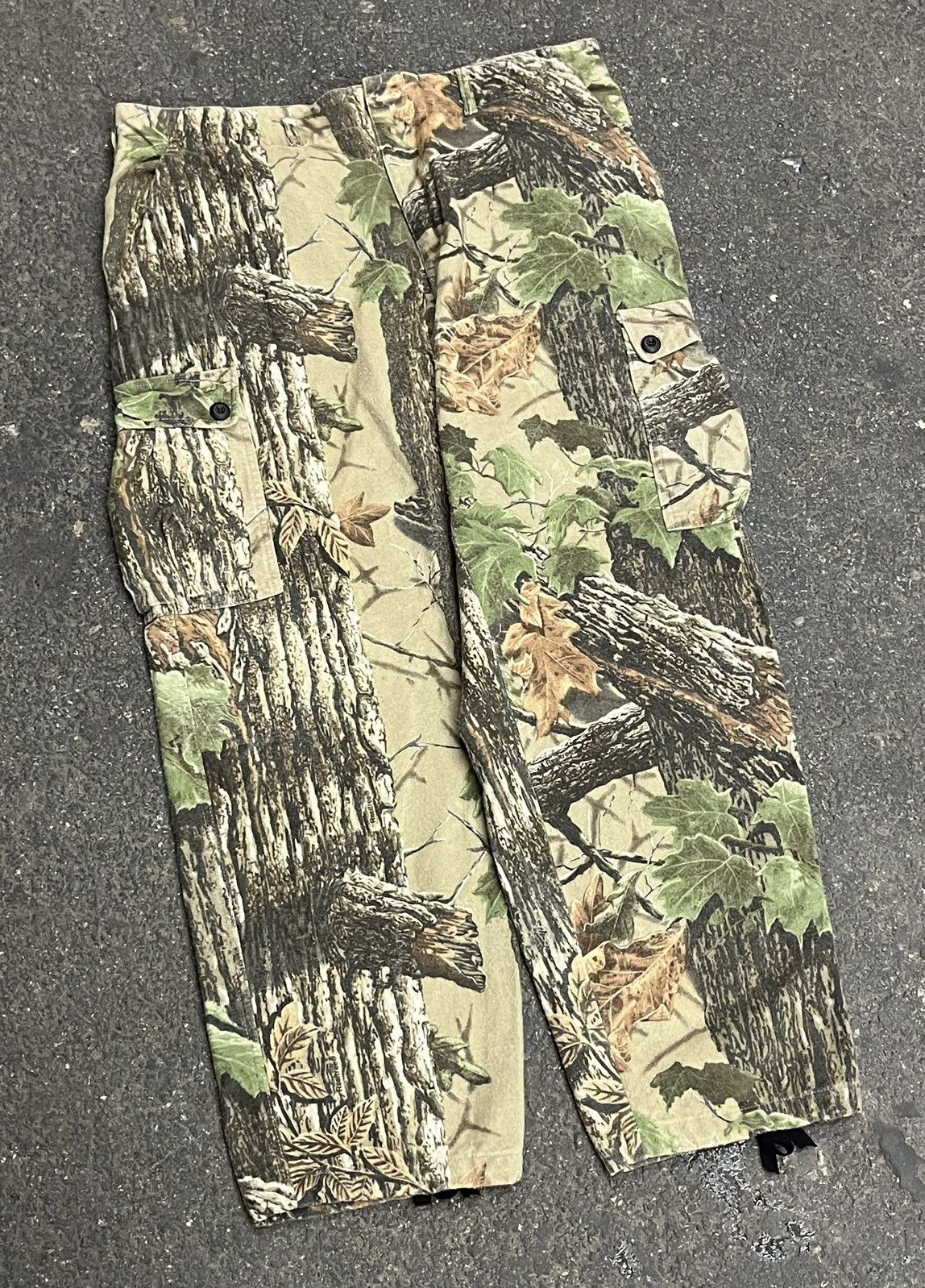 Realtree × Vintage Realtree camo cargo baggy fit pants streetwear skater hype Size US 38 / EU 54 - 3 Thumbnail