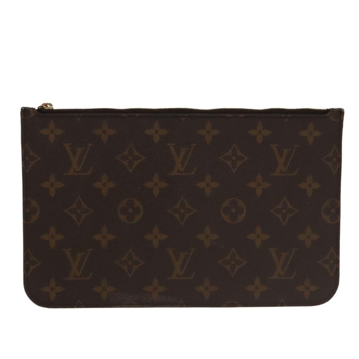 Louis Vuitton Pochette Brown Canvas Clutch Bag (Pre-Owned) Size ONE SIZE - 1 Thumbnail