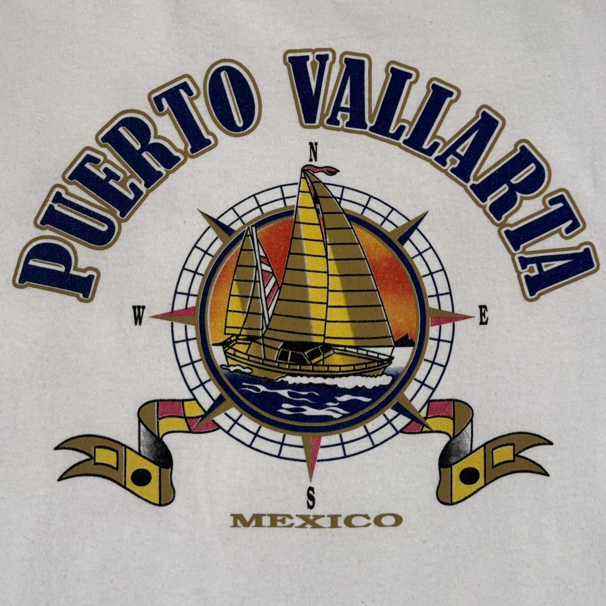 Vacation × Vintage Puerto Vallarta Mexico Vacation Boxy Tee Size US XL / EU 56 / 4 - 2 Thumbnail
