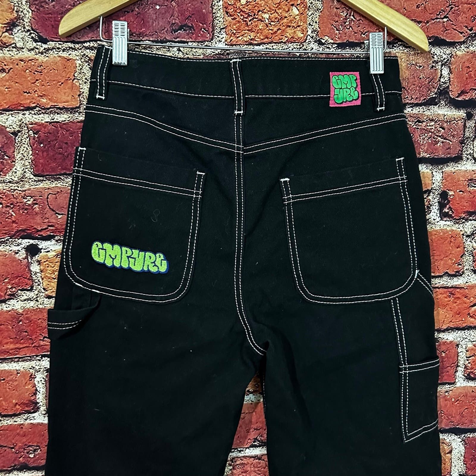 Empyre 5/9 Empyre Tori Black Carpenter Skate Pants Size 28" / US 6 / IT 42 - 7 Thumbnail
