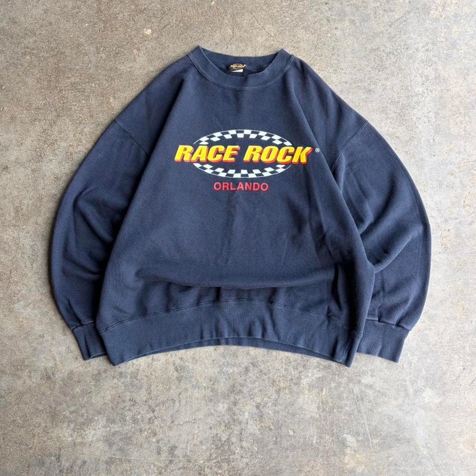NASCAR 2000s race rock orlando crewneck Size US XXL / EU 58 / 5 - 1 Thumbnail
