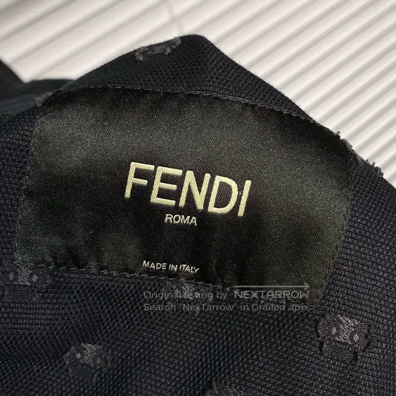 Fendi Fendi Zip-Up Jacket with Little Monster Embroidery Full Pr Size US S / EU 44-46 / 1 - 4 Thumbnail