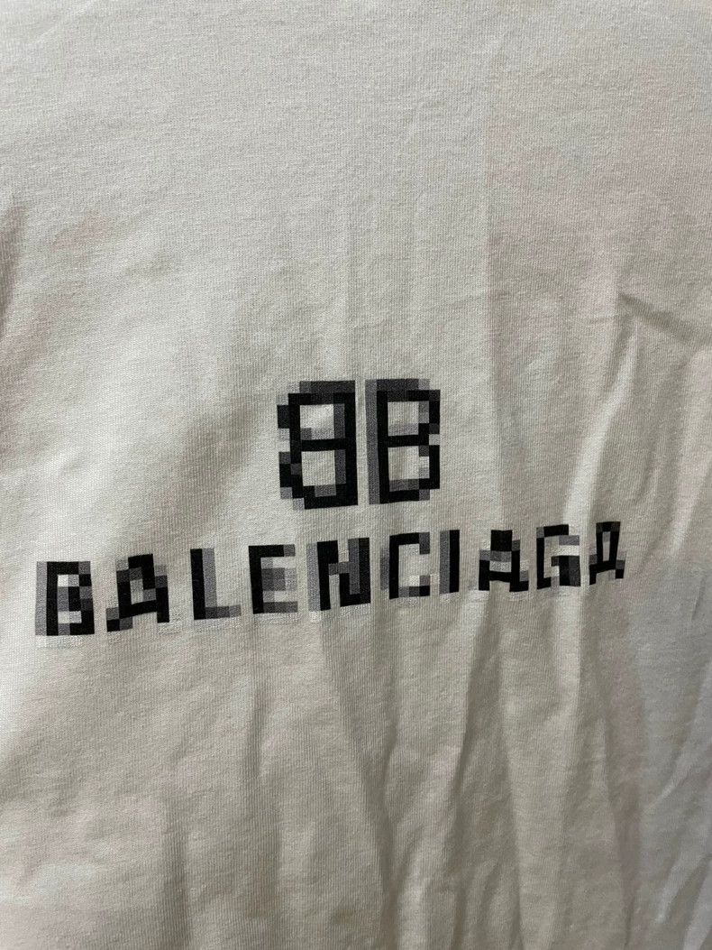 Balenciaga Balenciaga Mosaic Short Sleeve T-Shirt Size US S / EU 44-46 / 1 - 2 Thumbnail