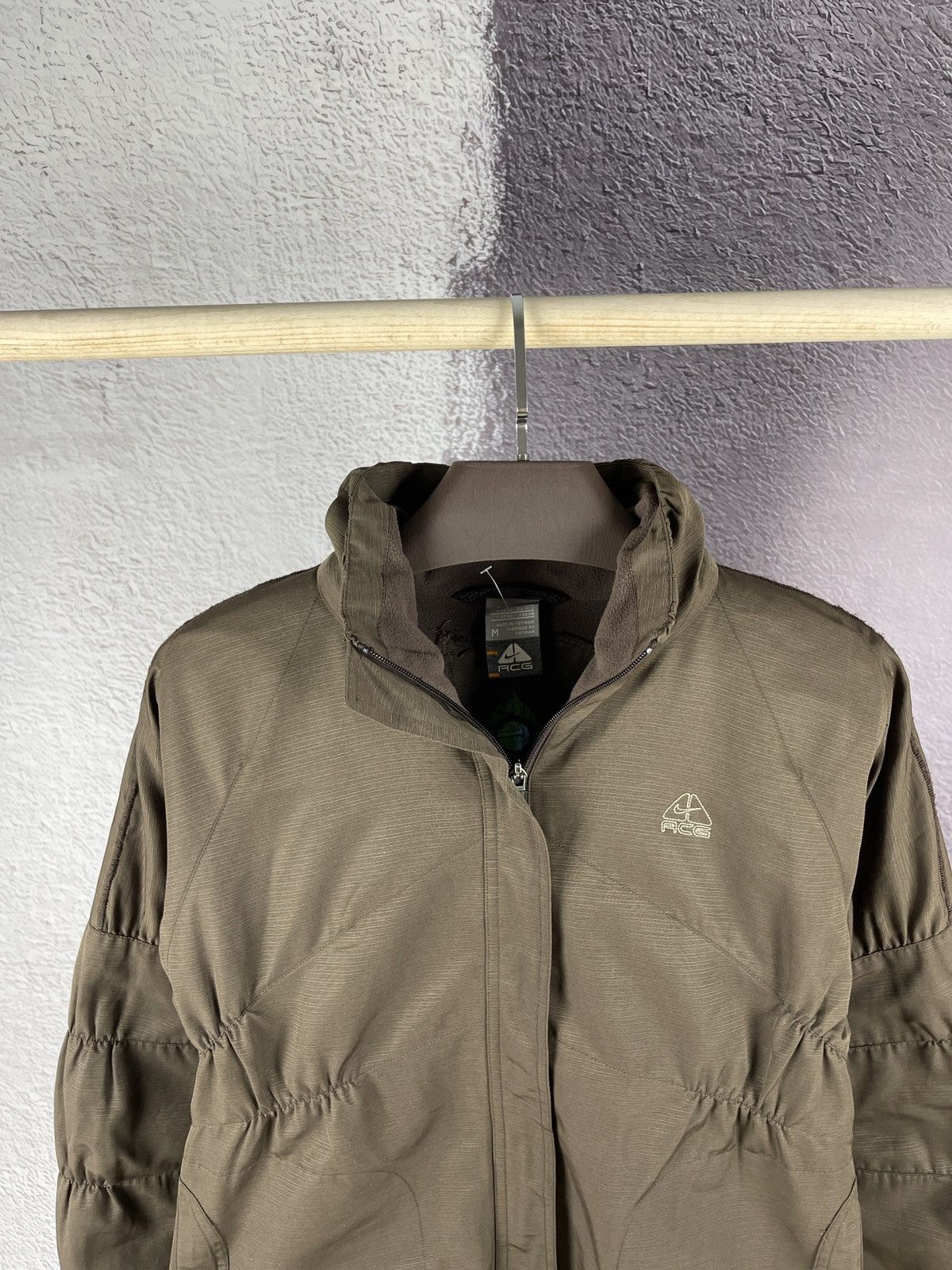 Nike Nike ACG brown drill swoosh brown hype jacket rare Size M / US 6-8 / IT 42-44 - 3 Thumbnail