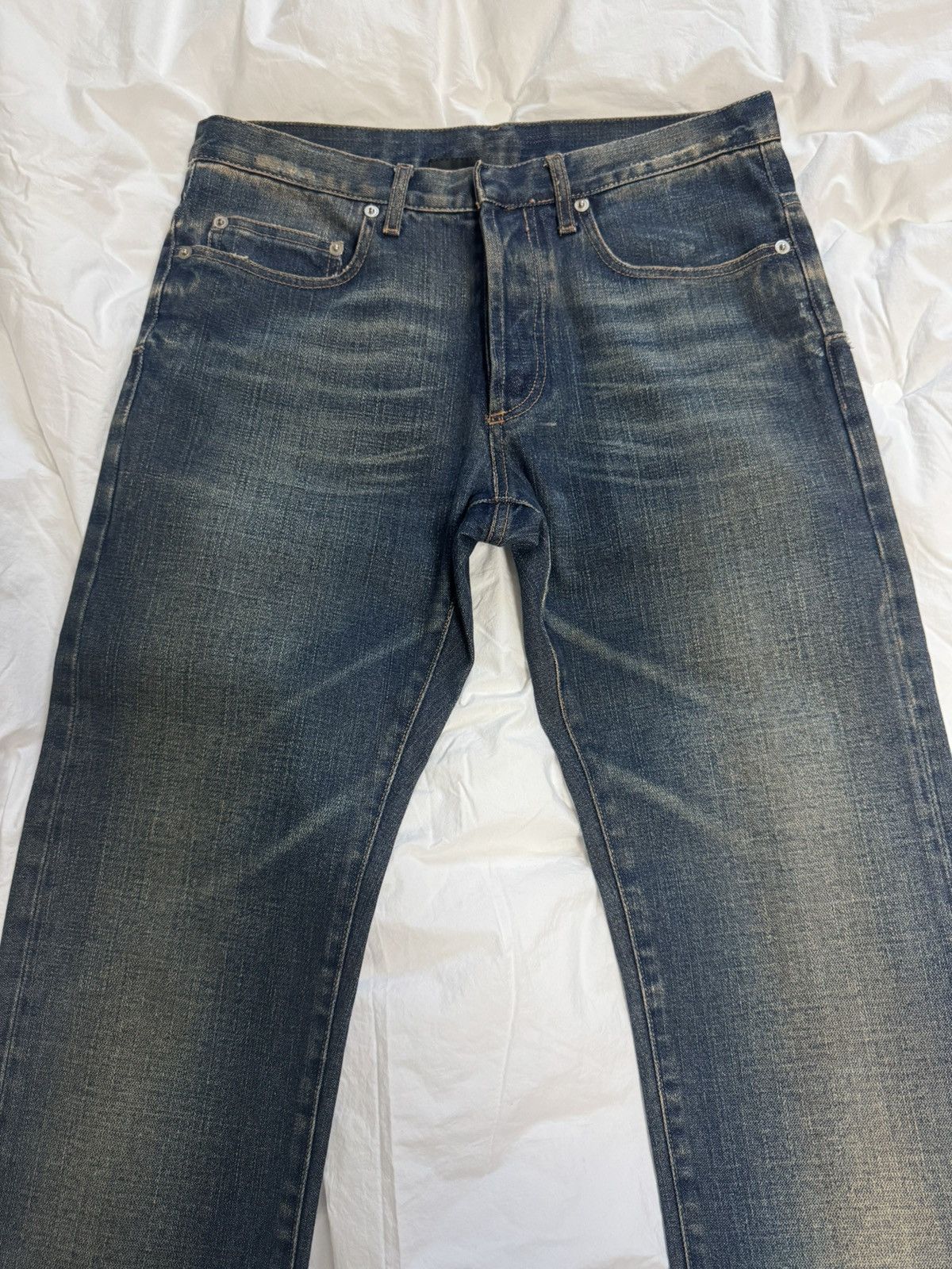 Dior Homme ss05 mud washed rust jean