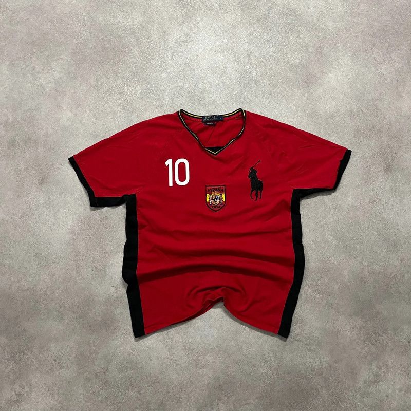 Polo Ralph Lauren Vintage Polo Ralph Lauren Spain Chief Keef Style T-Shirt Y2K Size US M / EU 48-50 / 2 - 1 Thumbnail