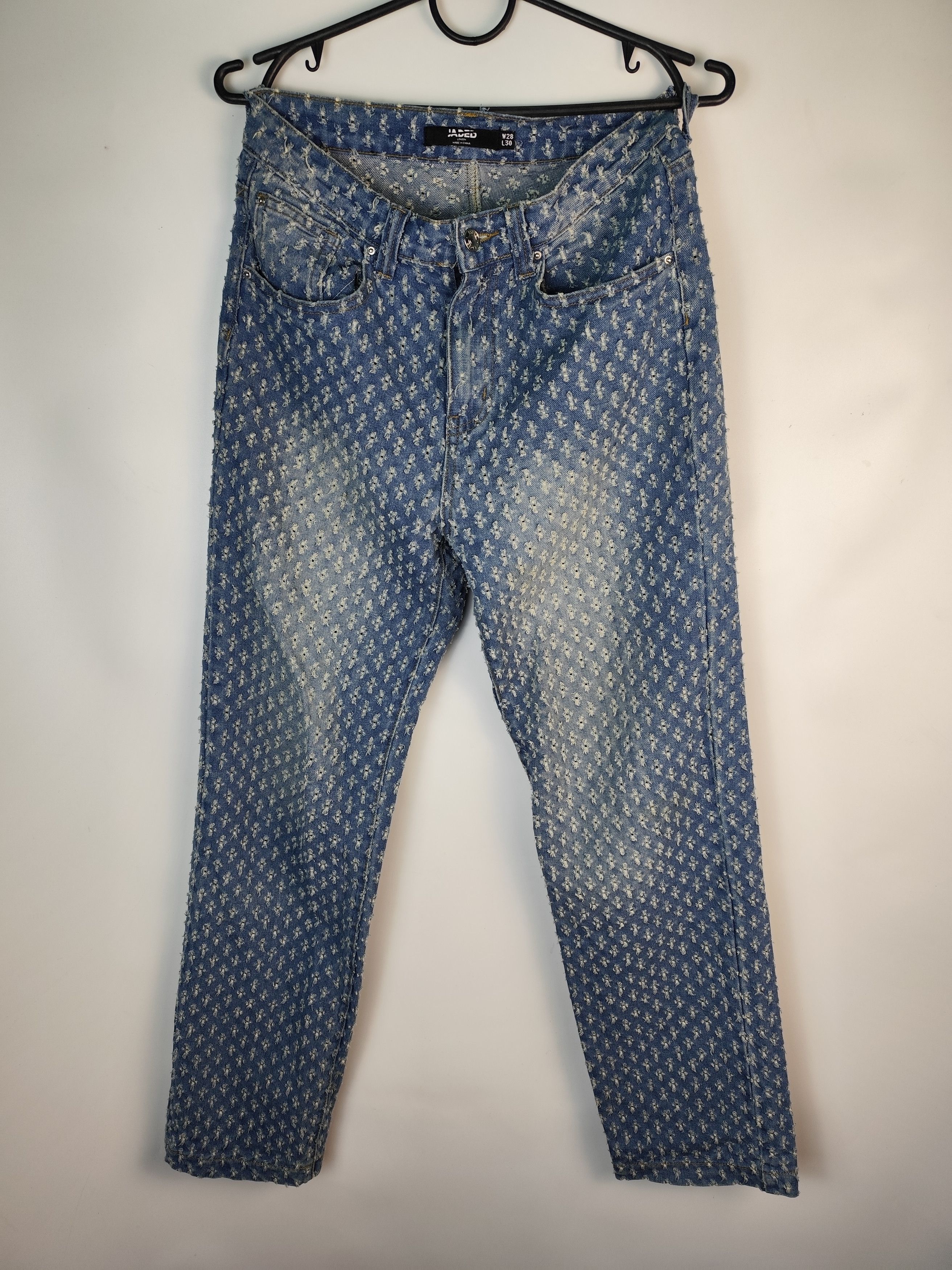 Vintage streetwear Jaded London Distressed jeans Size 28/32