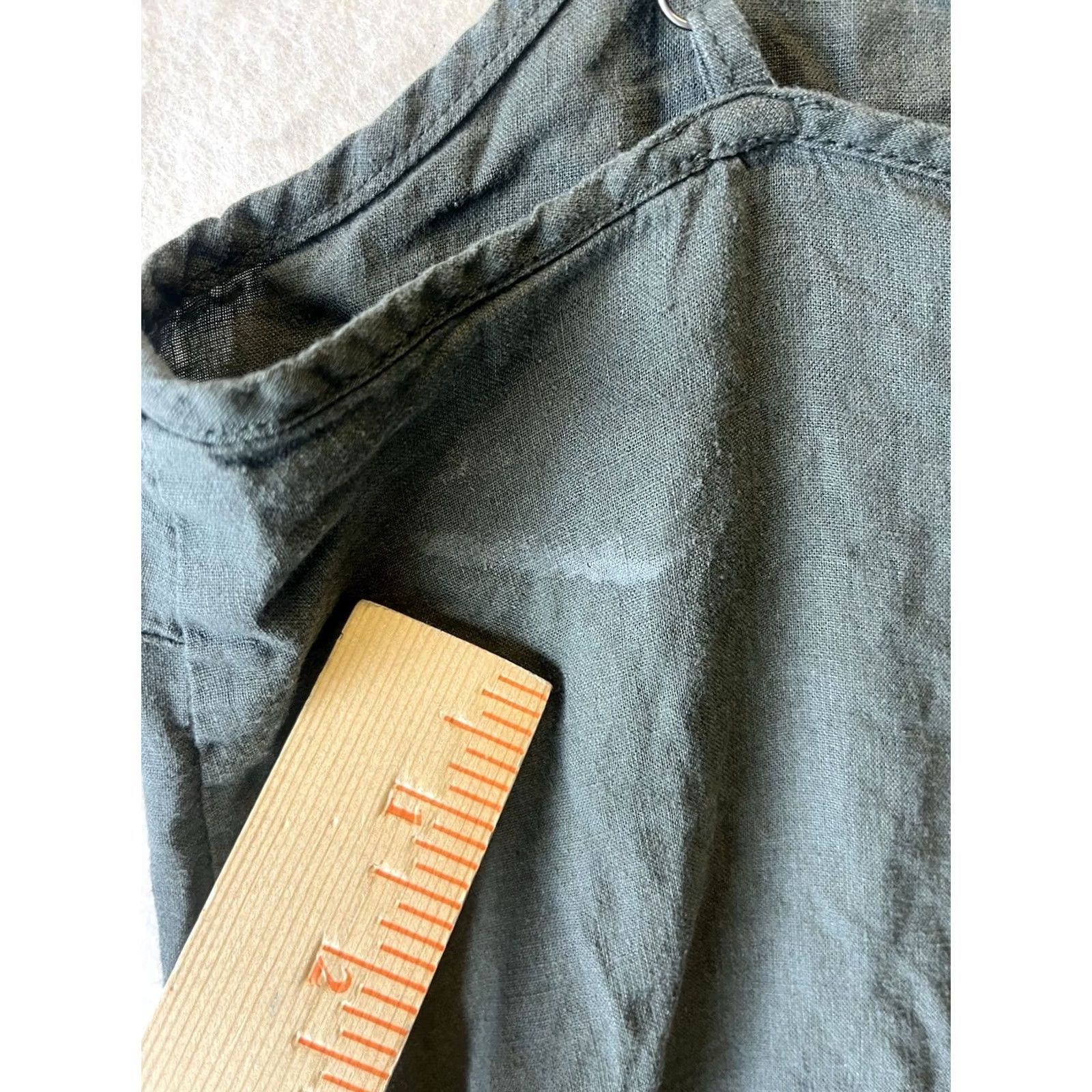 Forever 21 FOREVER 21 Olive Green Romper Waist Button Front Pockets Small Size 28" / US 6 / IT 42 - 5 Thumbnail