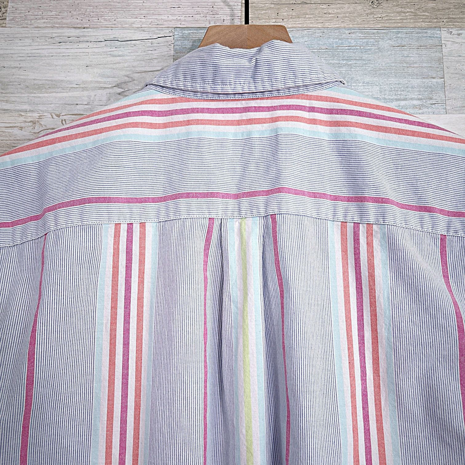 Vineyard Vines Vineyard Vines Classic Short Sleeve Shirt Blue Striped Small Size US S / EU 44-46 / 1 - 4 Thumbnail