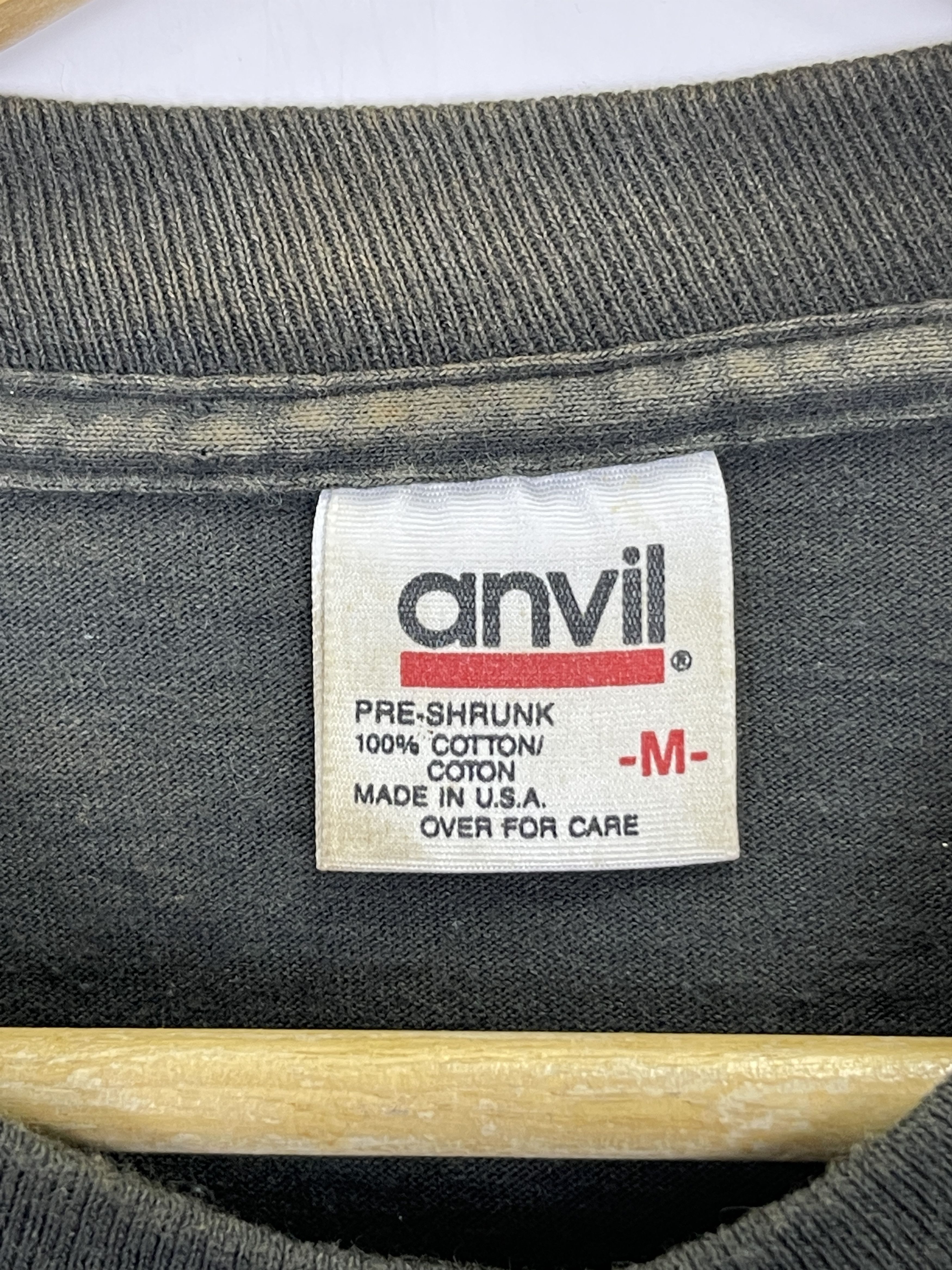 Vintage Vintage 90s Anvil Sonic Hedgehog Sega 1992 T-Shirt TA0438 Size US M / EU 48-50 / 2 - 6 Thumbnail