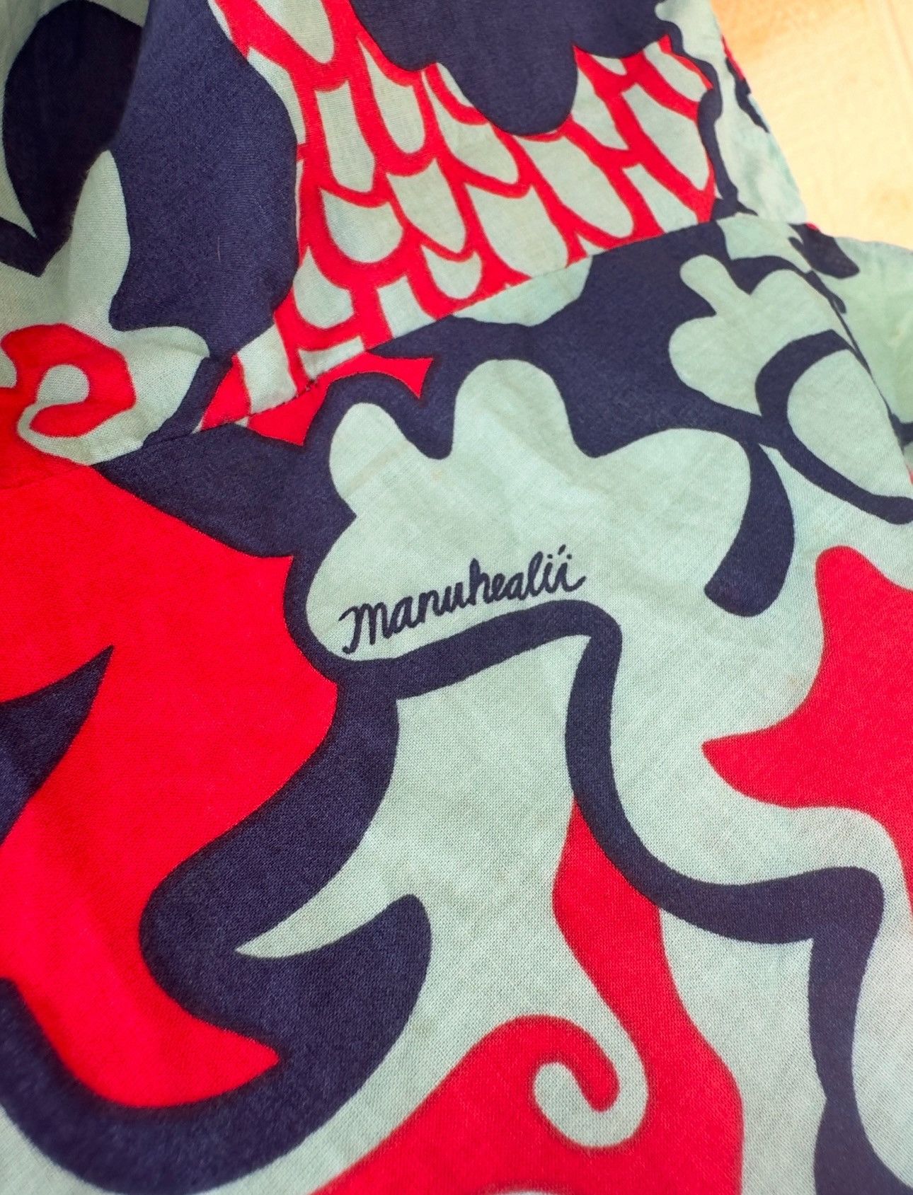 Other Manuhealii Blouse Hawaiian Print Multicolored Women's XS-S Size S / US 4 / IT 40 - 4 Thumbnail