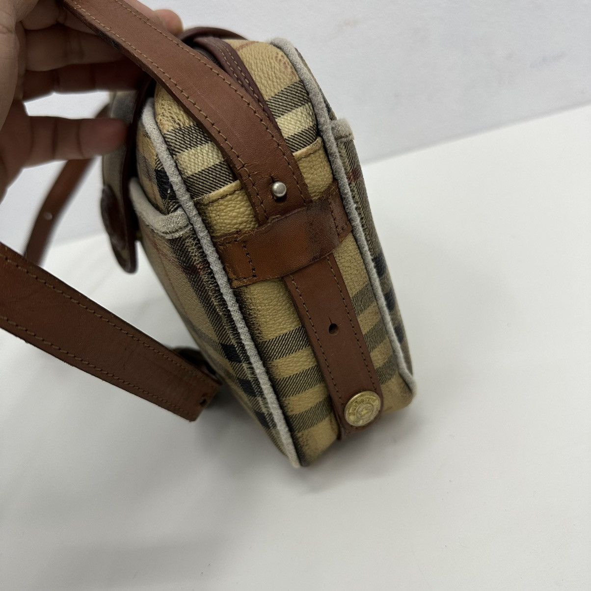 Burberry ‼️YES‼️ AUTH. VINTAGE BURBERRY NOVA CHECK CLUTCH SHOULDER BAG Size ONE SIZE - 10 Thumbnail