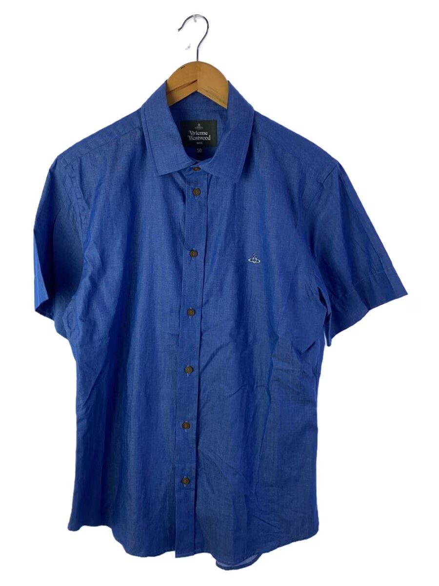 Vivienne Westwood Orb Short Sleeve Button Cotton Shirt Size US M / EU 48-50 / 2 - 1 Thumbnail
