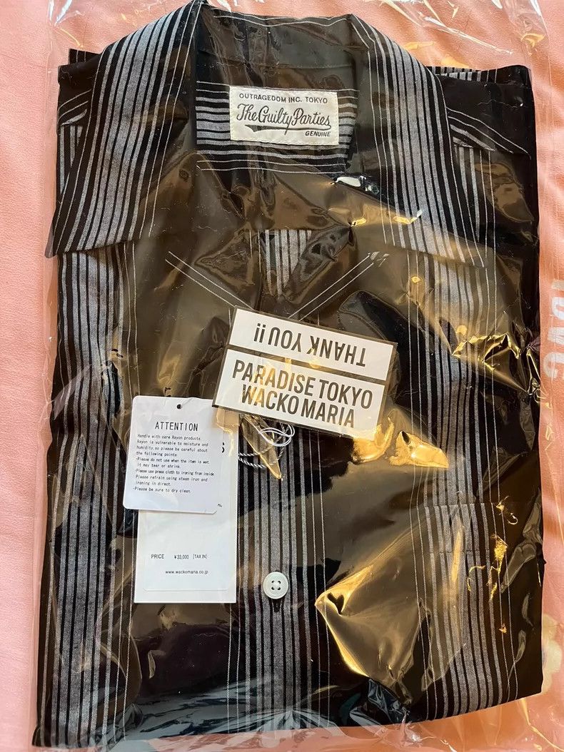 Wacko Maria wacko maria Striped open-collar shirt Size US M / EU 48-50 / 2 - 6 Thumbnail