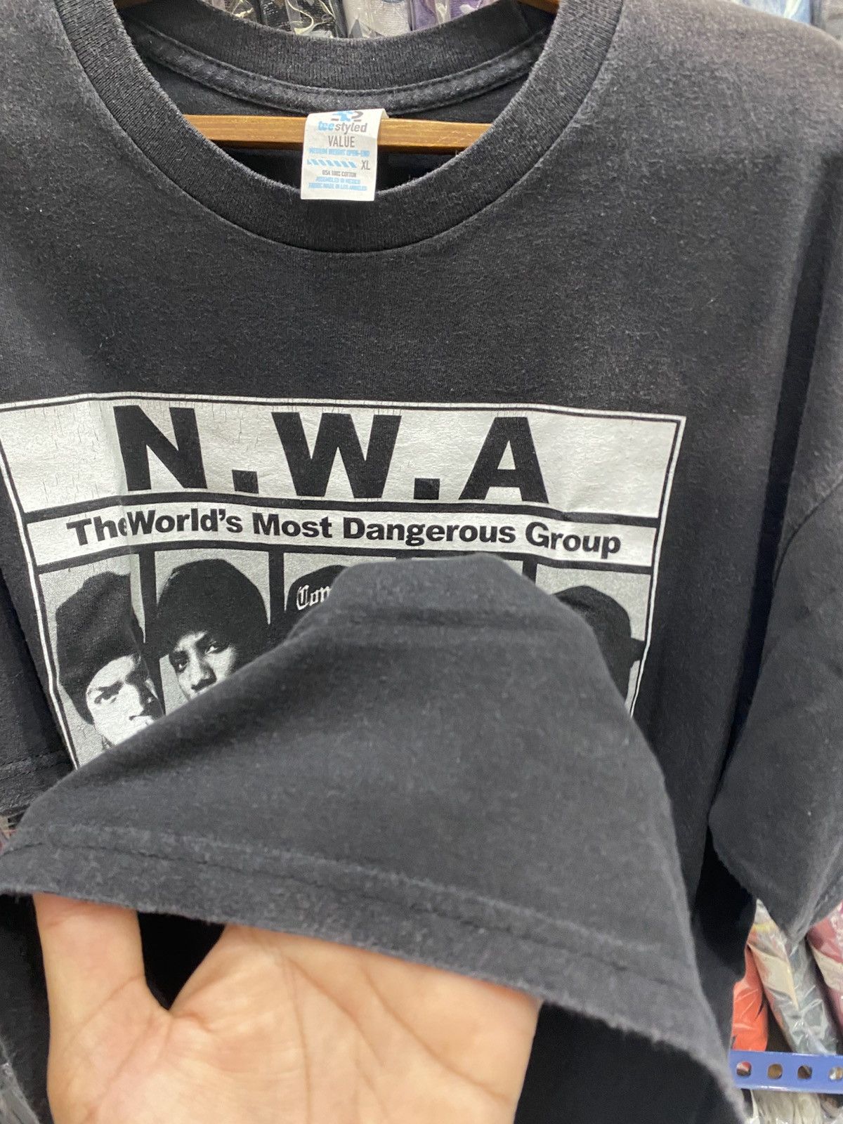 Rap Tees N.W.A RAP TEES Size US L / EU 52-54 / 3 - 6 Thumbnail