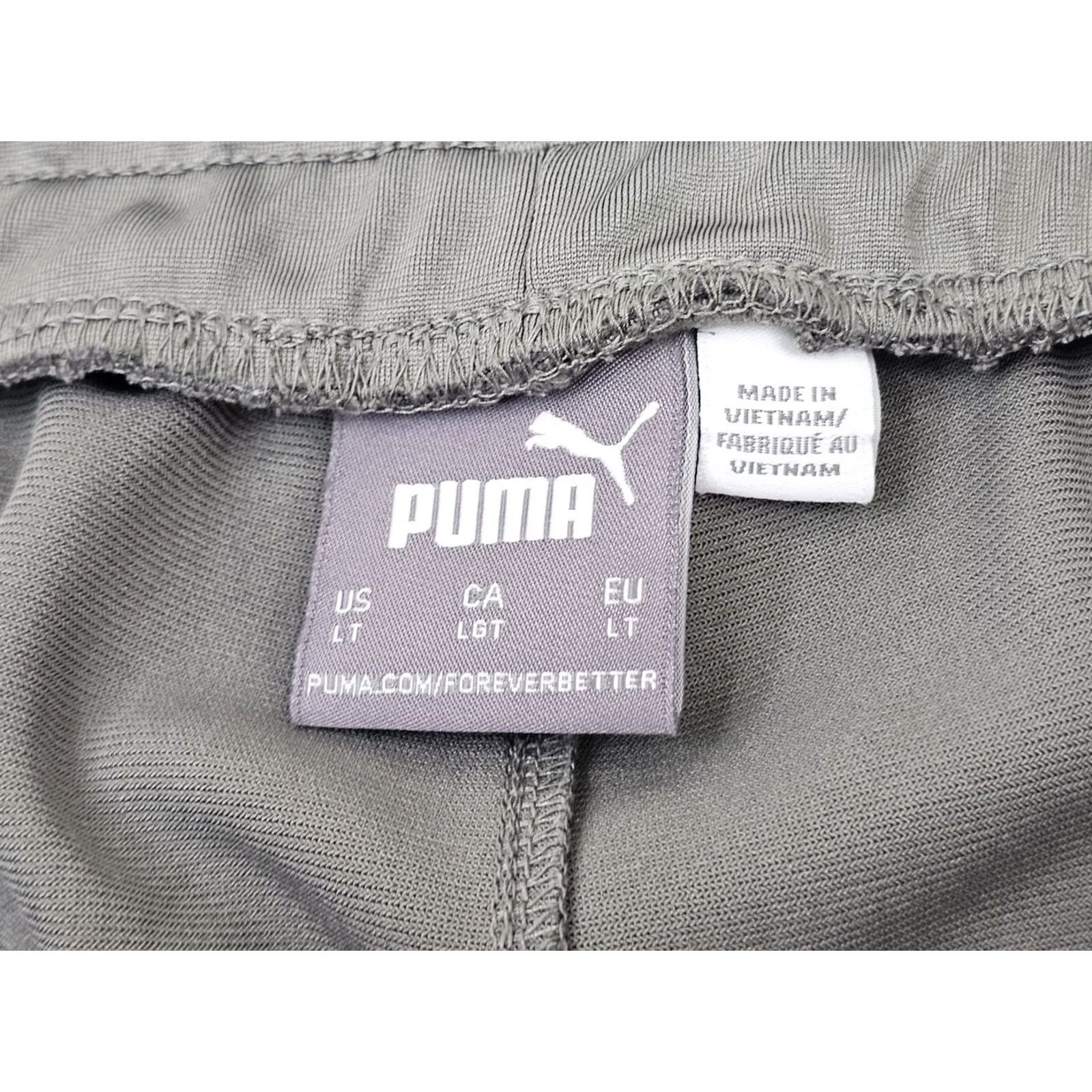 Puma Puma Drycell Athletic Soccer Track Pants Men LT Tall Gray Tapered Regular XL Gray Athletic Pants Mens LT Tall 32x29 Size US 36 / EU 52 - 7 Thumbnail