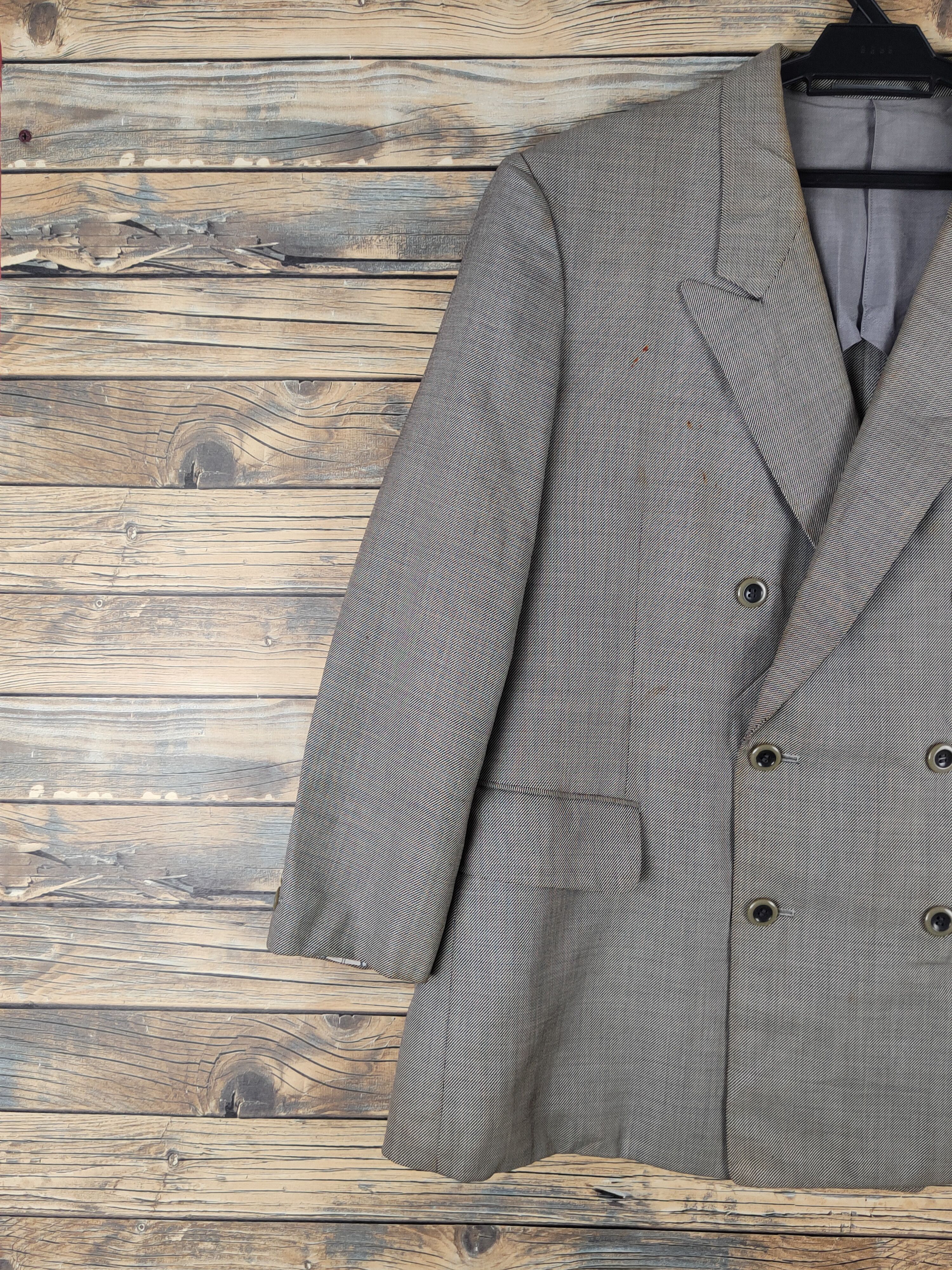 Vintage Vintage Collection Maestro Gray Pea Coats Size US L / EU 52-54 / 3 - 3 Thumbnail