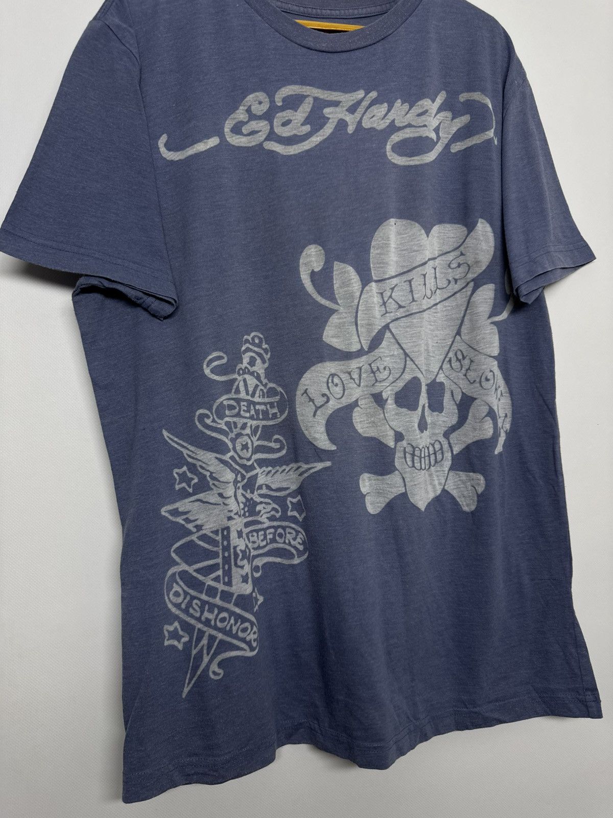Ed Hardy Vintage Y2k Rare Ed Hardy T-Shirt 00’s Size US M / EU 48-50 / 2 - 6 Thumbnail