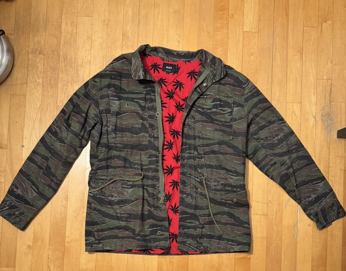 Huf Huf Zip Up Sweater Size US L / EU 52-54 / 3 - 1 Thumbnail