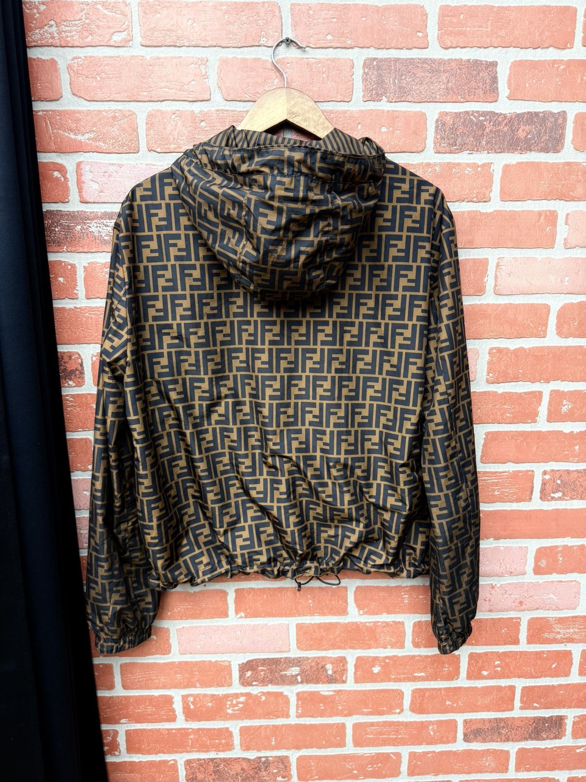 Fendi Fendi Zucca Monogram Reversible Windbreaker Jacke Size US S / EU 44-46 / 1 - 7 Thumbnail