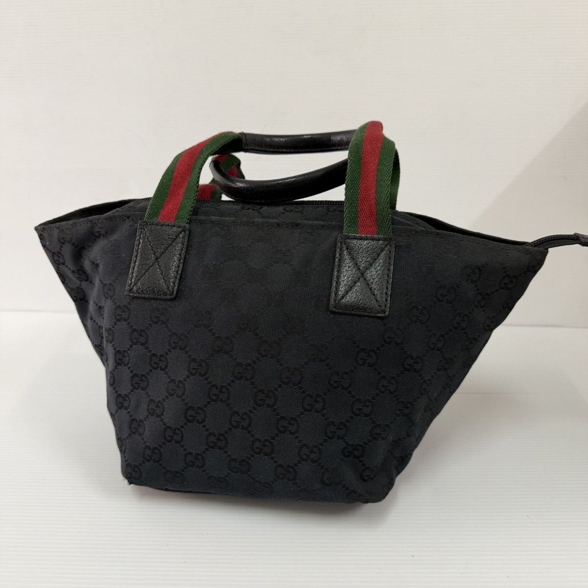 Gucci Gucci Monogram Black Small Tote Bag Size ONE SIZE - 2 Thumbnail