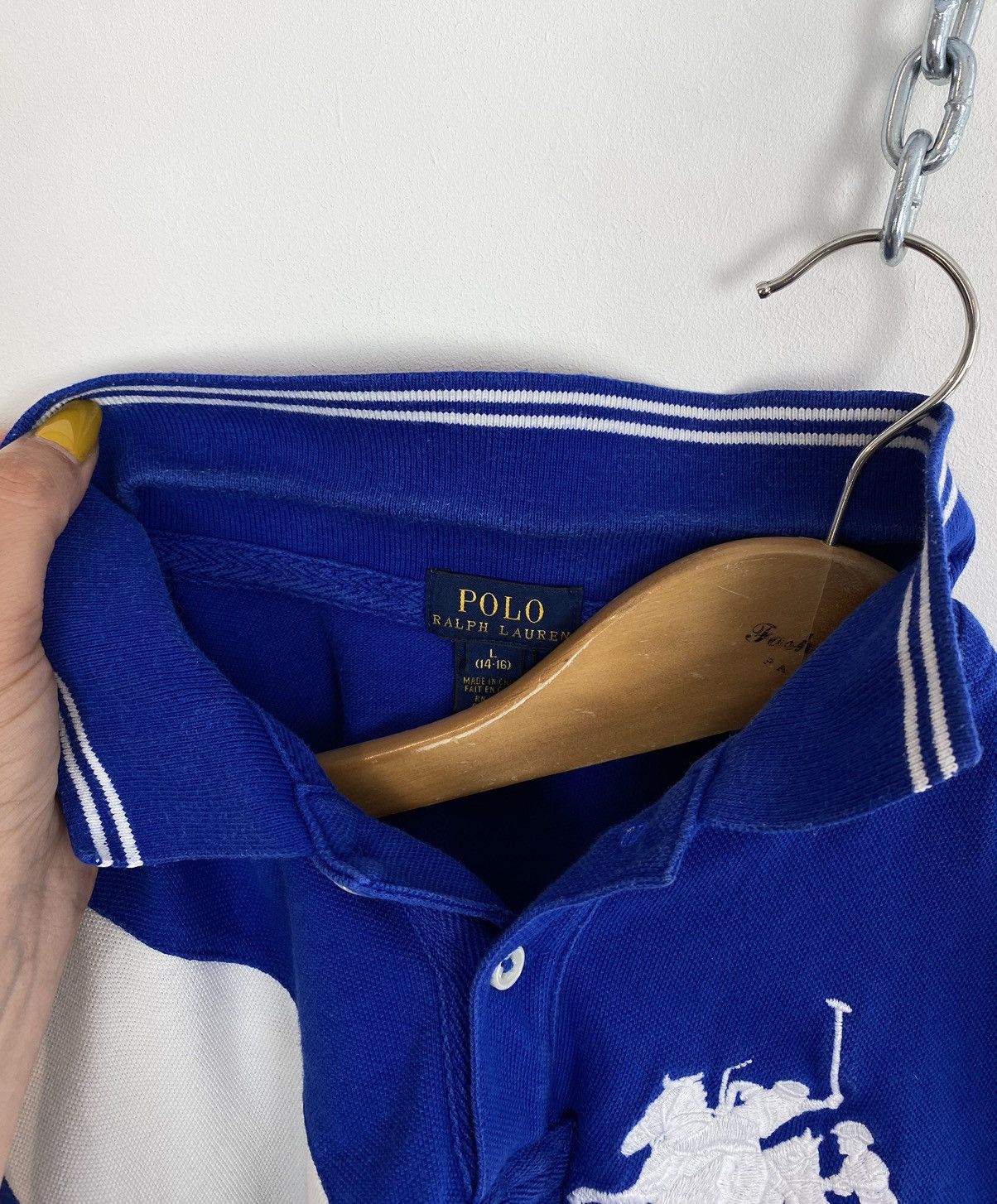Polo Ralph Lauren Polo Ralph Lauren #2 Short Sleeve Polo Shirt Boys Size Large Size US XS / EU 42 / 0 - 8 Thumbnail