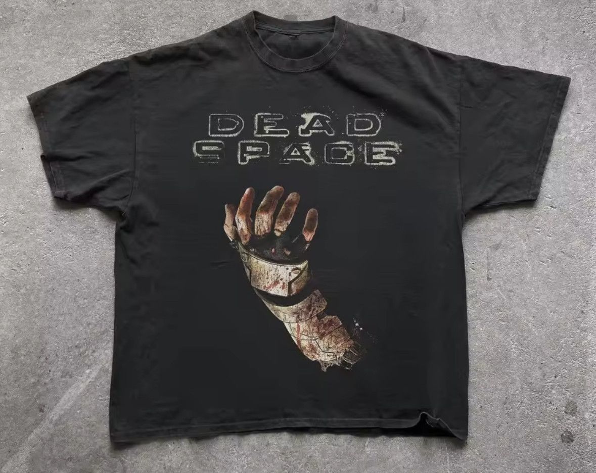 Japanese Brand Street Horror Game Retro Dead Space T-Shirt Size US XL / EU 56 / 4 - 1 Thumbnail