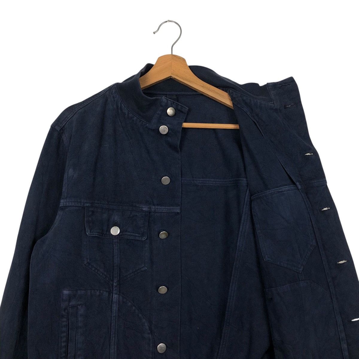 Japanese Brand × Vintage 📌Vintage Trucker Denim Jacket Neys Italy 14th Addiction Size US M / EU 48-50 / 2 - 13 Thumbnail