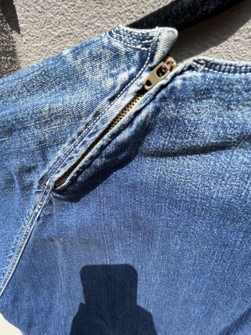Kapital Zip Up Raglan Denim Shirt Size US S / EU 44-46 / 1 - 8 Thumbnail
