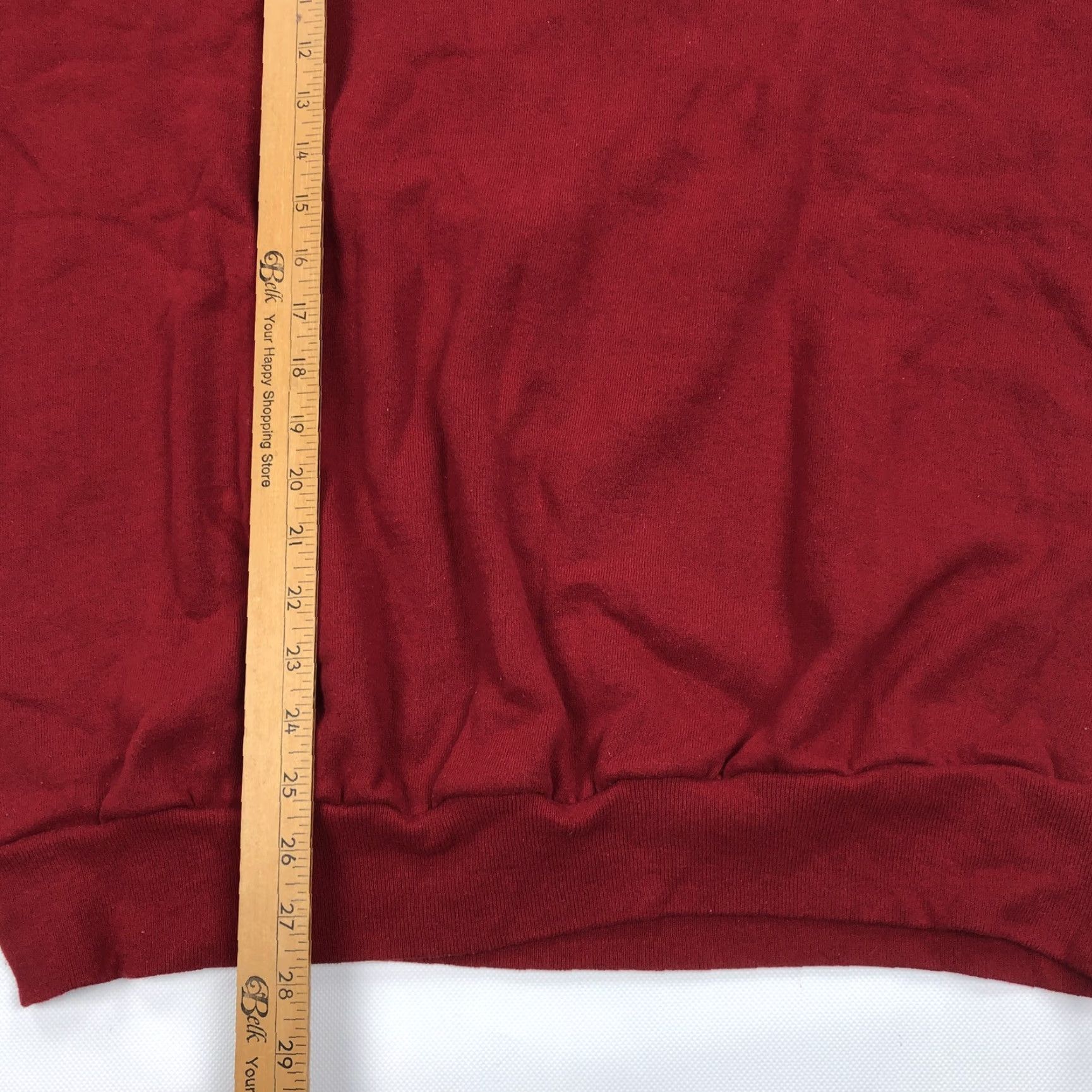 Jerzees VINTAGE Jerzees Sweatshirt Men's 2XL Red Pullover Crew Neck City Sports Size US XXL / EU 58 / 5 - 6 Thumbnail