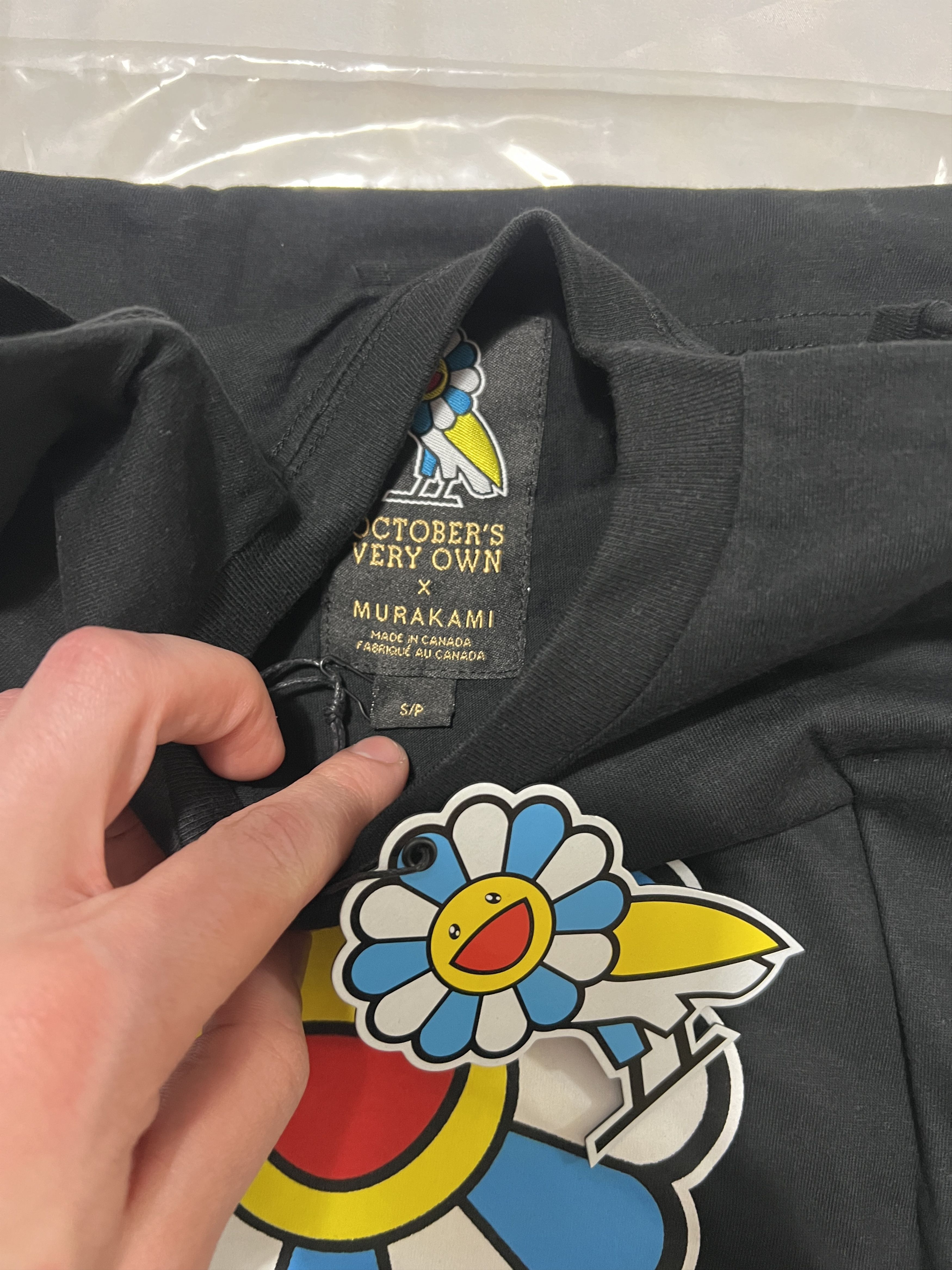Drake OVO X TAKASHI MURAKAMI T-SHIRT TEE BRAND NEW Size US S / EU 44-46 / 1 - 5 Thumbnail