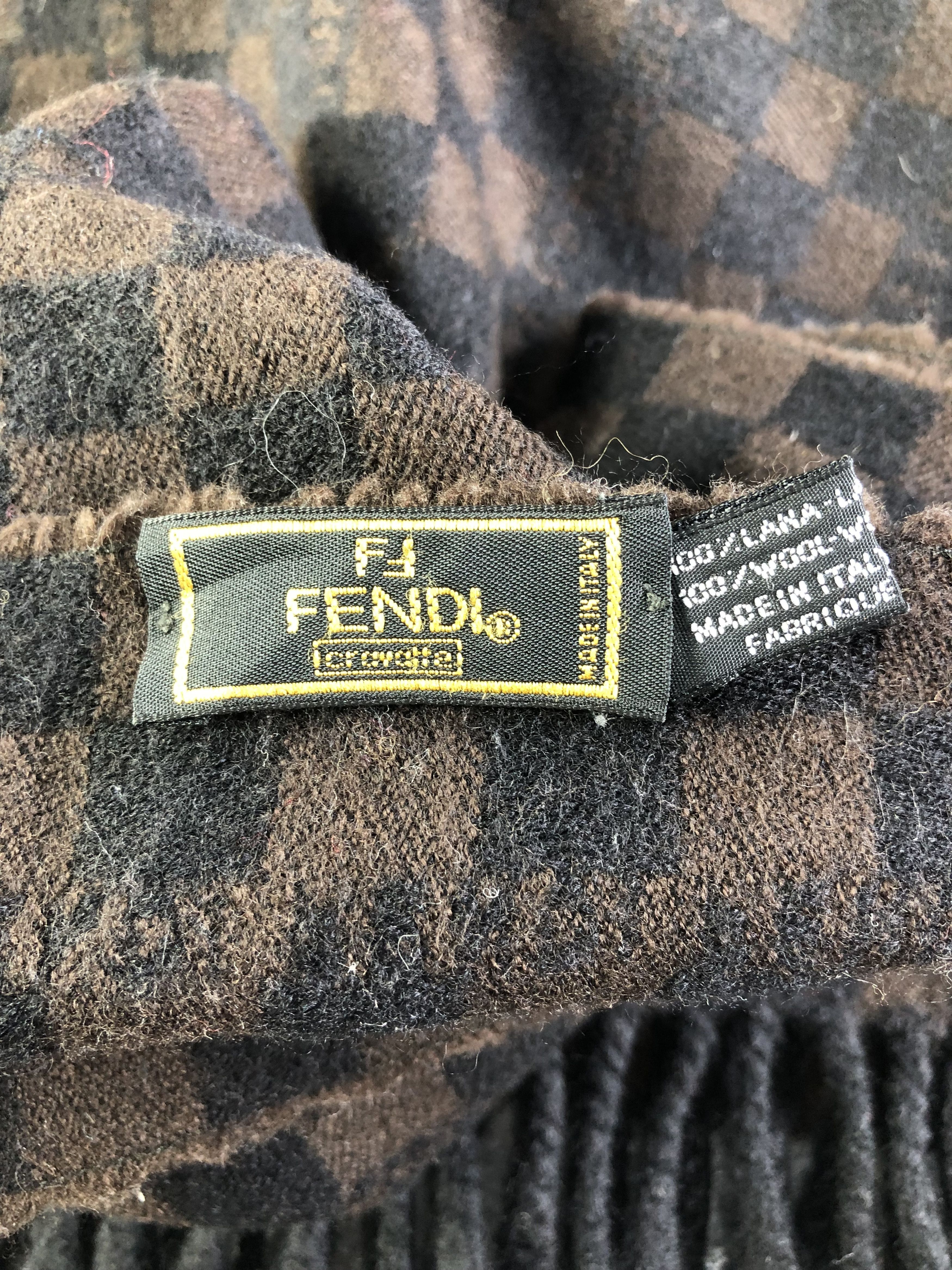 Fendi Fendi Luxury Scarf / Muffler / Neckwear SS1308 Size ONE SIZE - 4 Thumbnail