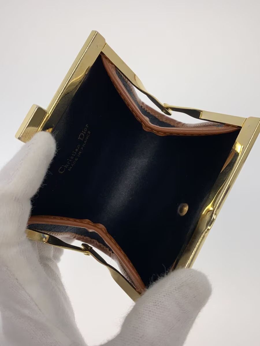 Dior Monogram Coin Case Black