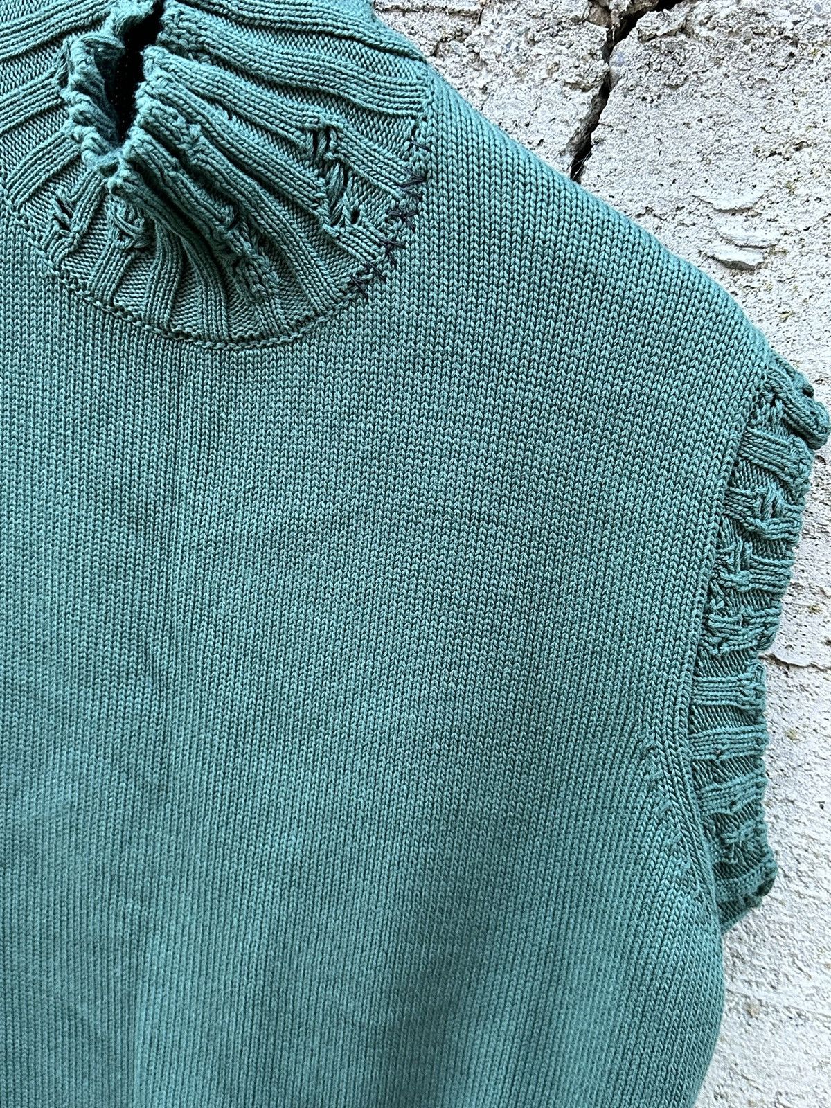 Marni RARE GRAIL Marni raw distressed sweater vest Size US L / EU 52-54 / 3 - 4 Thumbnail