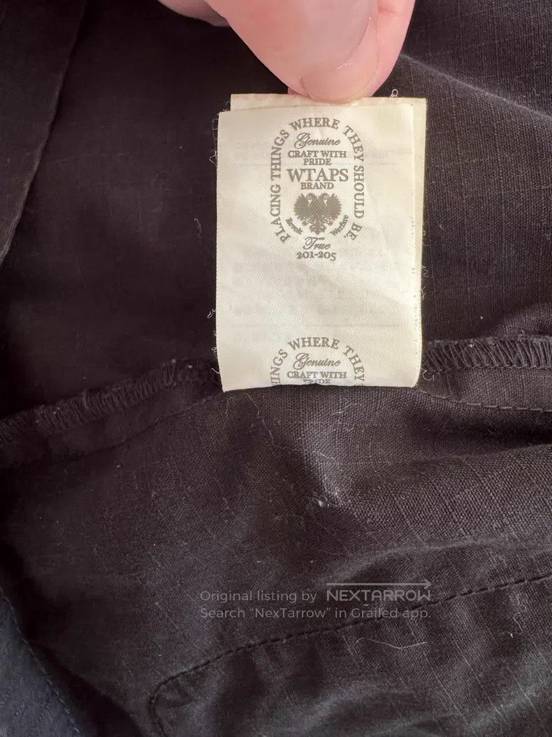 Wtaps Wtaps Diagonal four-pocket jacket Size US S / EU 44-46 / 1 - 8 Thumbnail