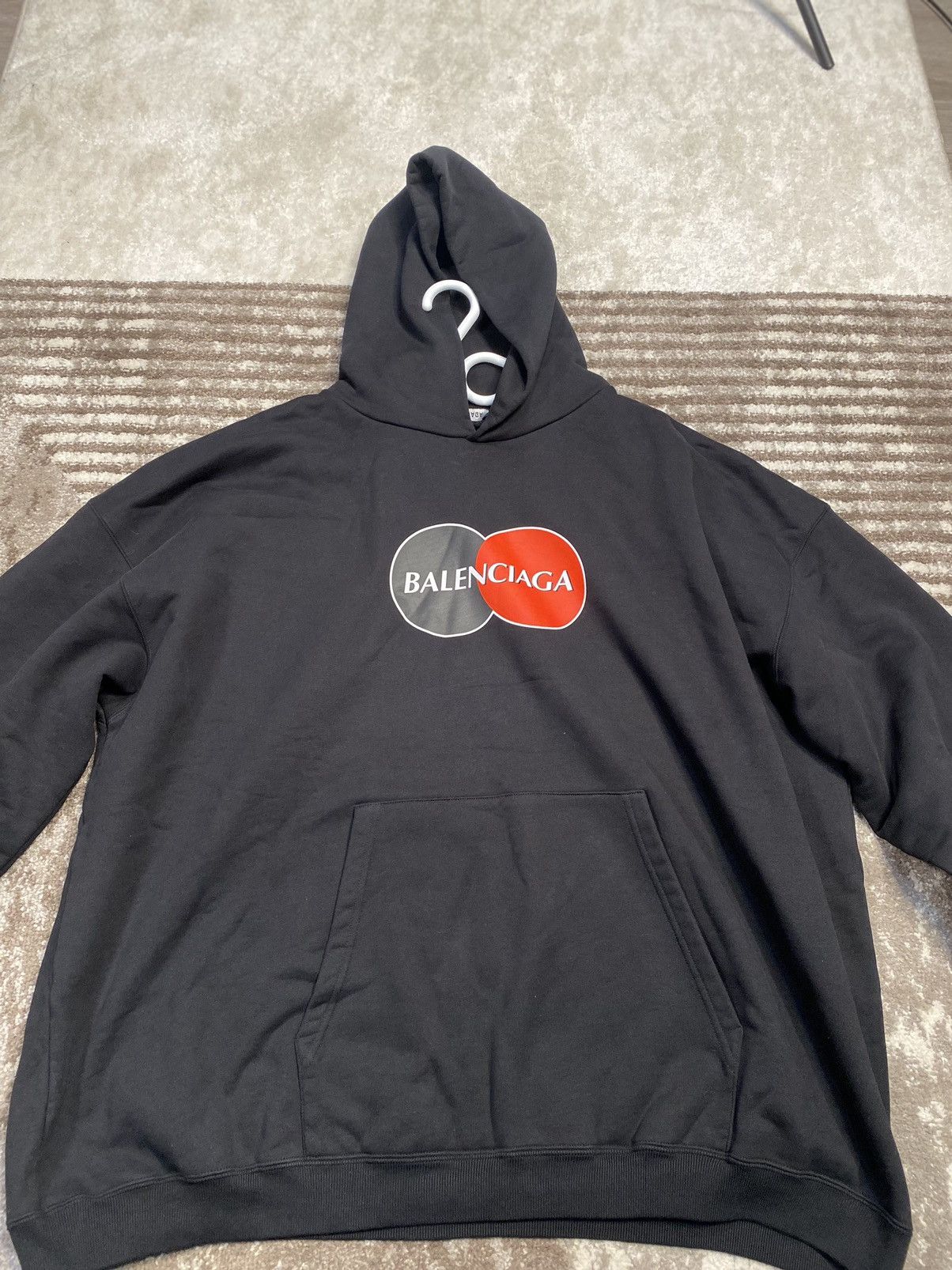 Balenciaga credit card hoodie sale