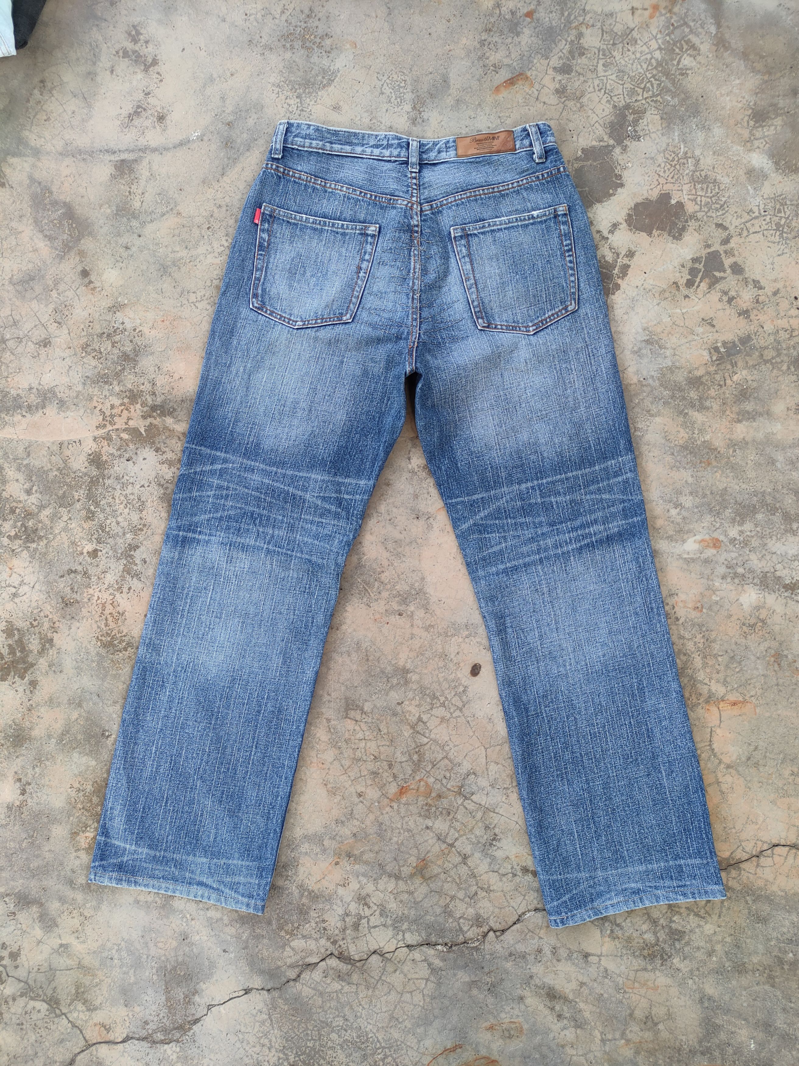 Japanese Brand × Jean × Vintage W30 VINTAGE BREATHMINT PATCH JEANS DENIM PANTS Size US 30 / EU 46 - 10 Thumbnail